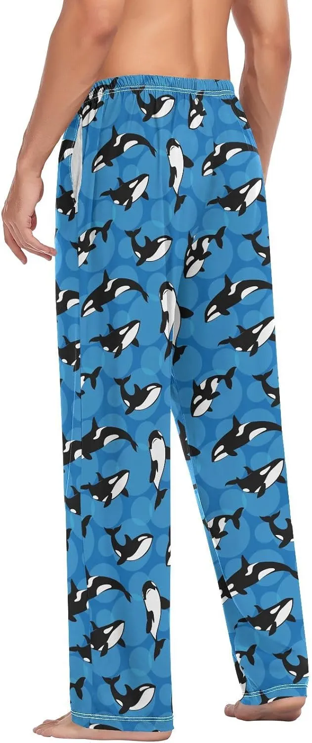 Men's Pajama Pants Super Soft Sleep Lounge Pants Pjs Bottoms with Pockets