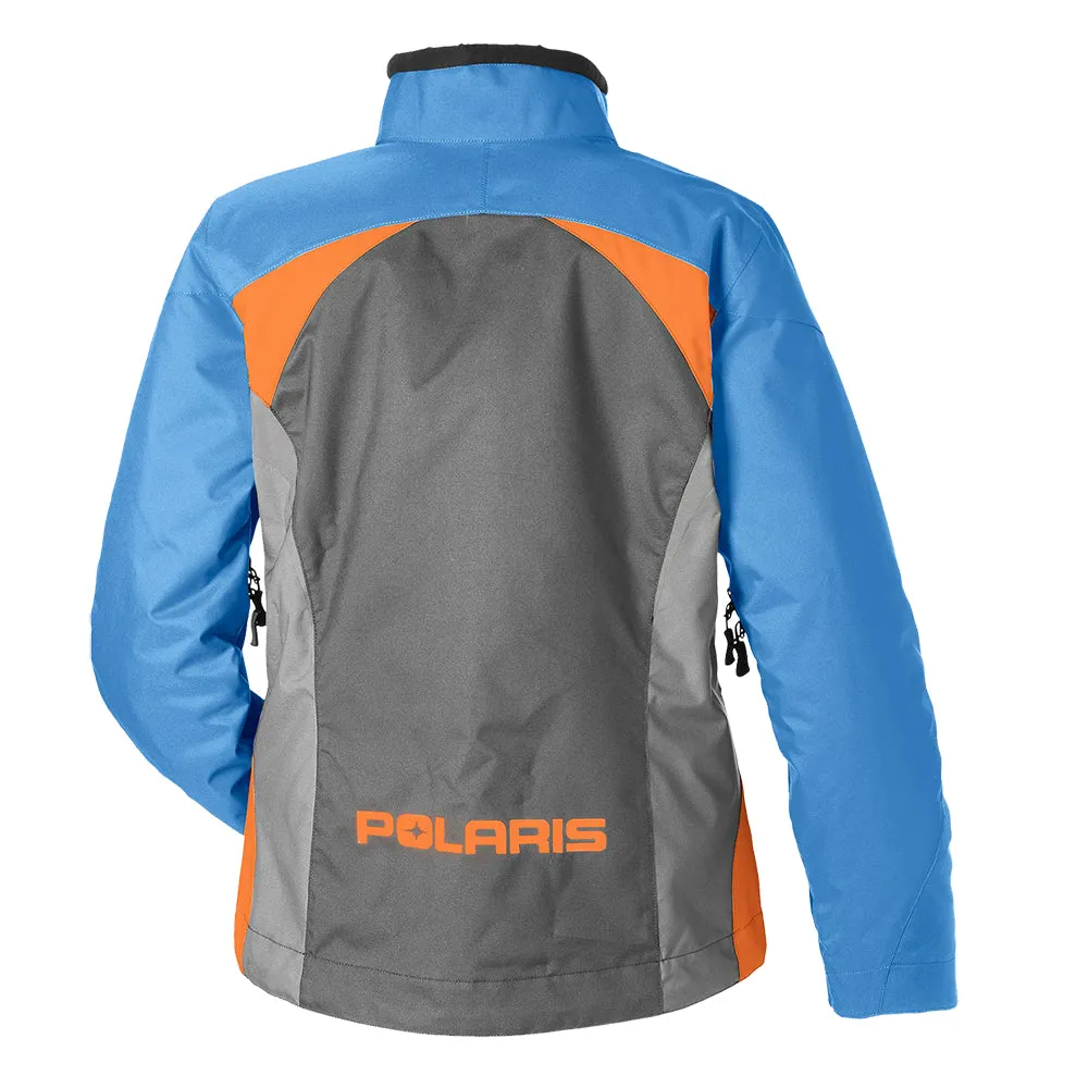Polaris Womens Throttle Snowmobile Jacket Warm Blue - Small