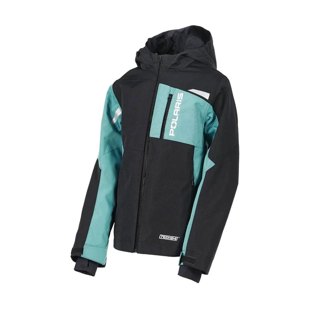 Polaris Youth TECH54 Switchback Snowmobile Jacket Teal Turquoise