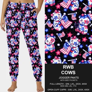 Pre-Order RWB Cows Joggers (ETA: mid June)