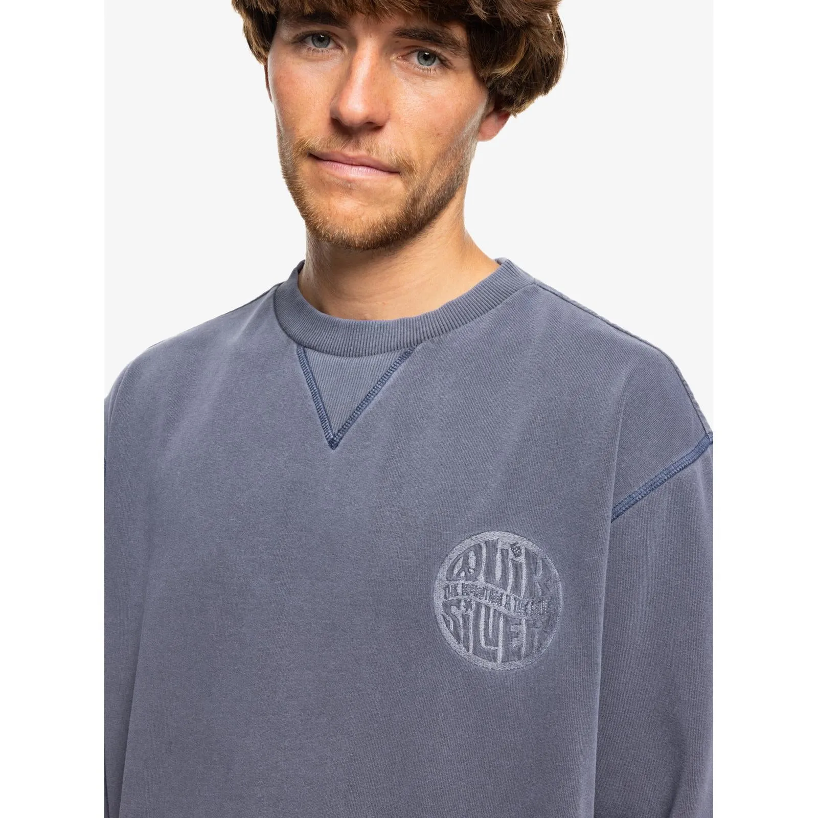 Quiksilver Mens Garment Dye Pullover