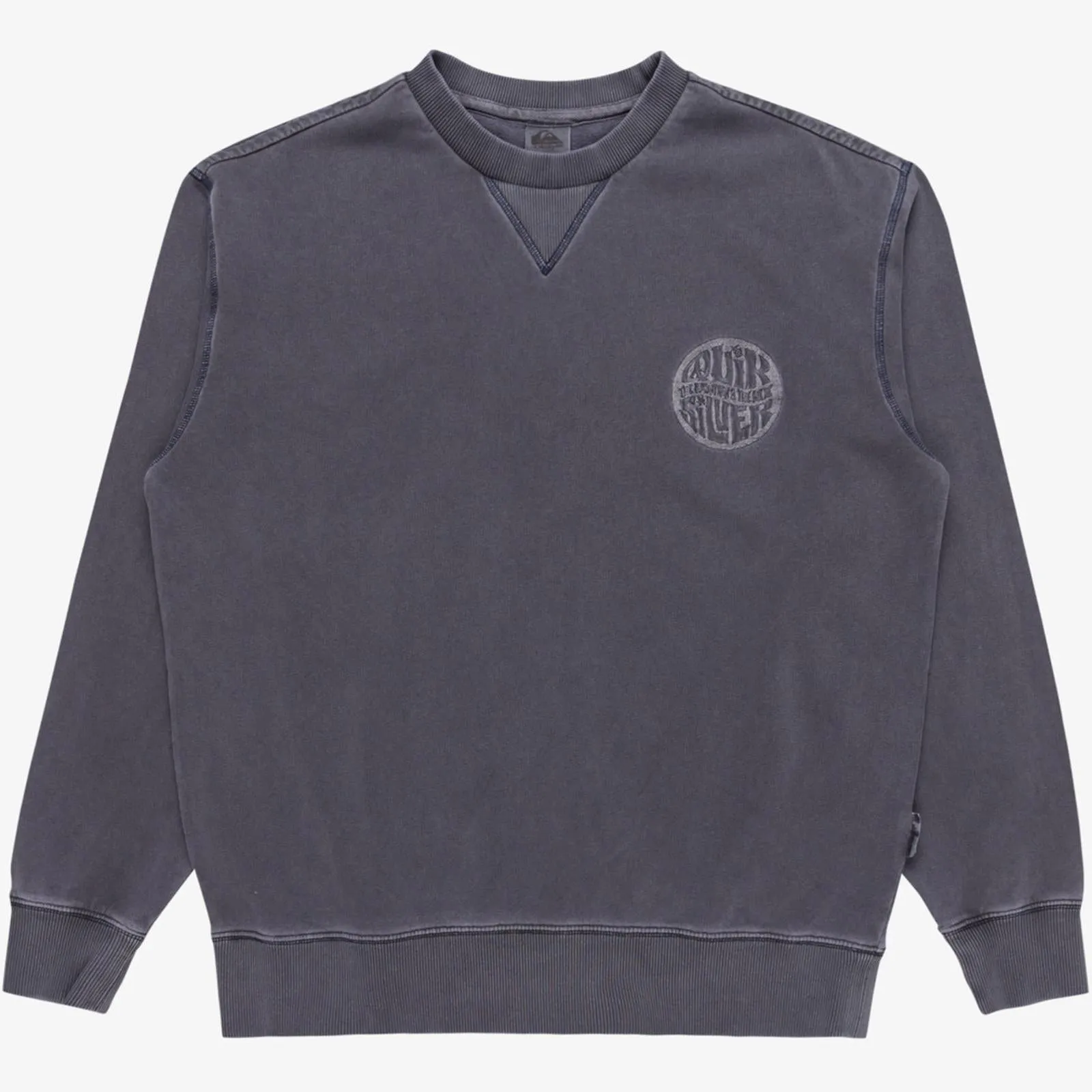 Quiksilver Mens Garment Dye Pullover