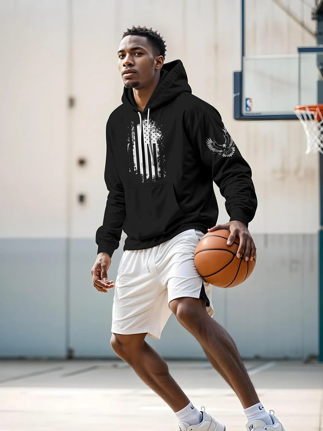 sanatty Unisex Hoodies 3D Print Galaxy Pullover Hooded Sweatshirt Hoodies with Big Pockets for Teen Men, Teen Boy, Women