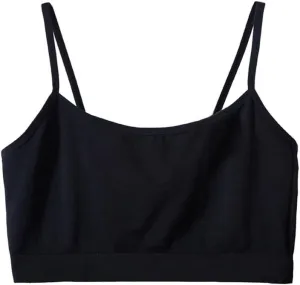 Simple Durable Mini Camisole Cropp Tank Tops for Women, Comfy Soft Stretch Seamless Basic Cami