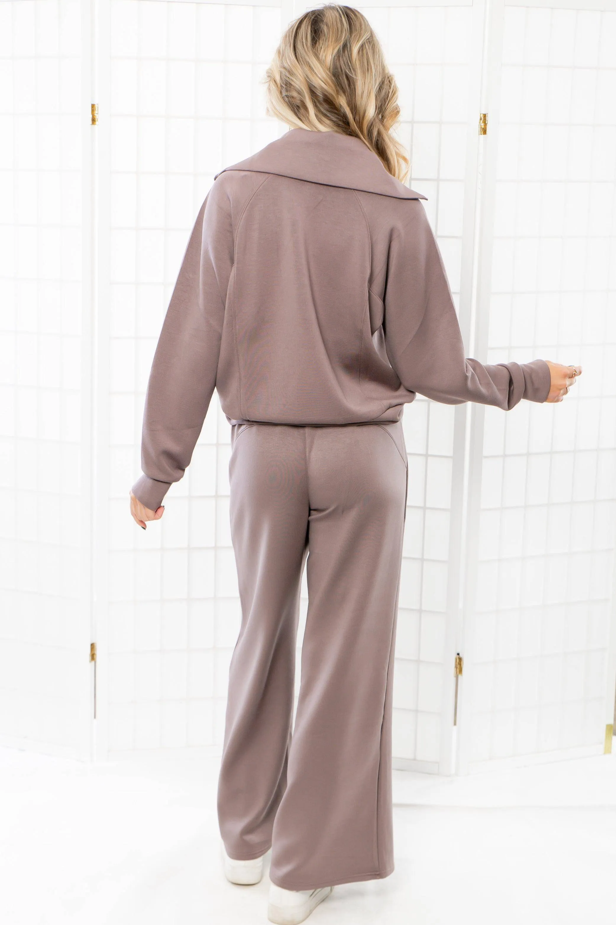 Spanx Smoke AirEssentials Wide Leg Pant