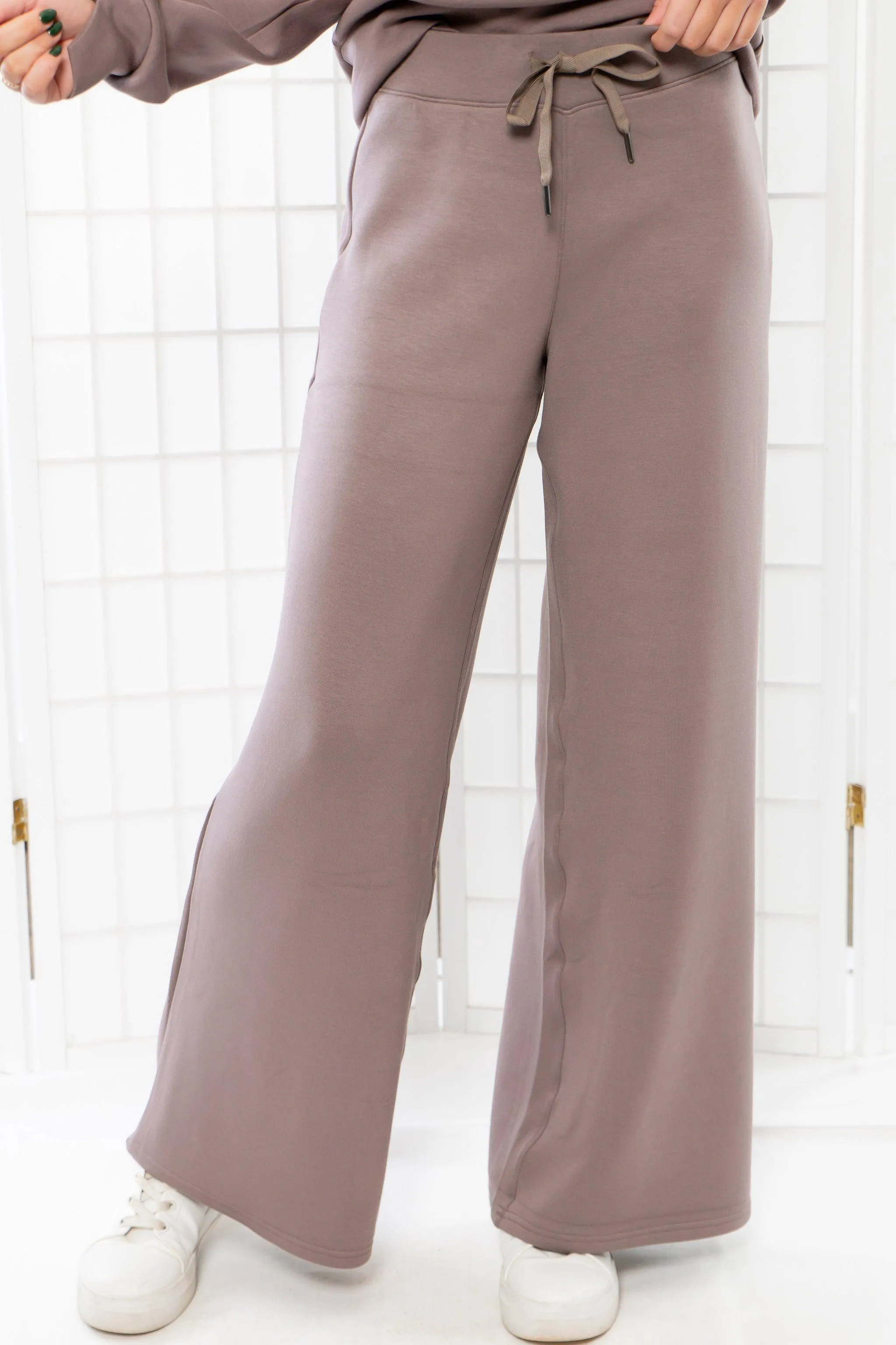 Spanx Smoke AirEssentials Wide Leg Pant