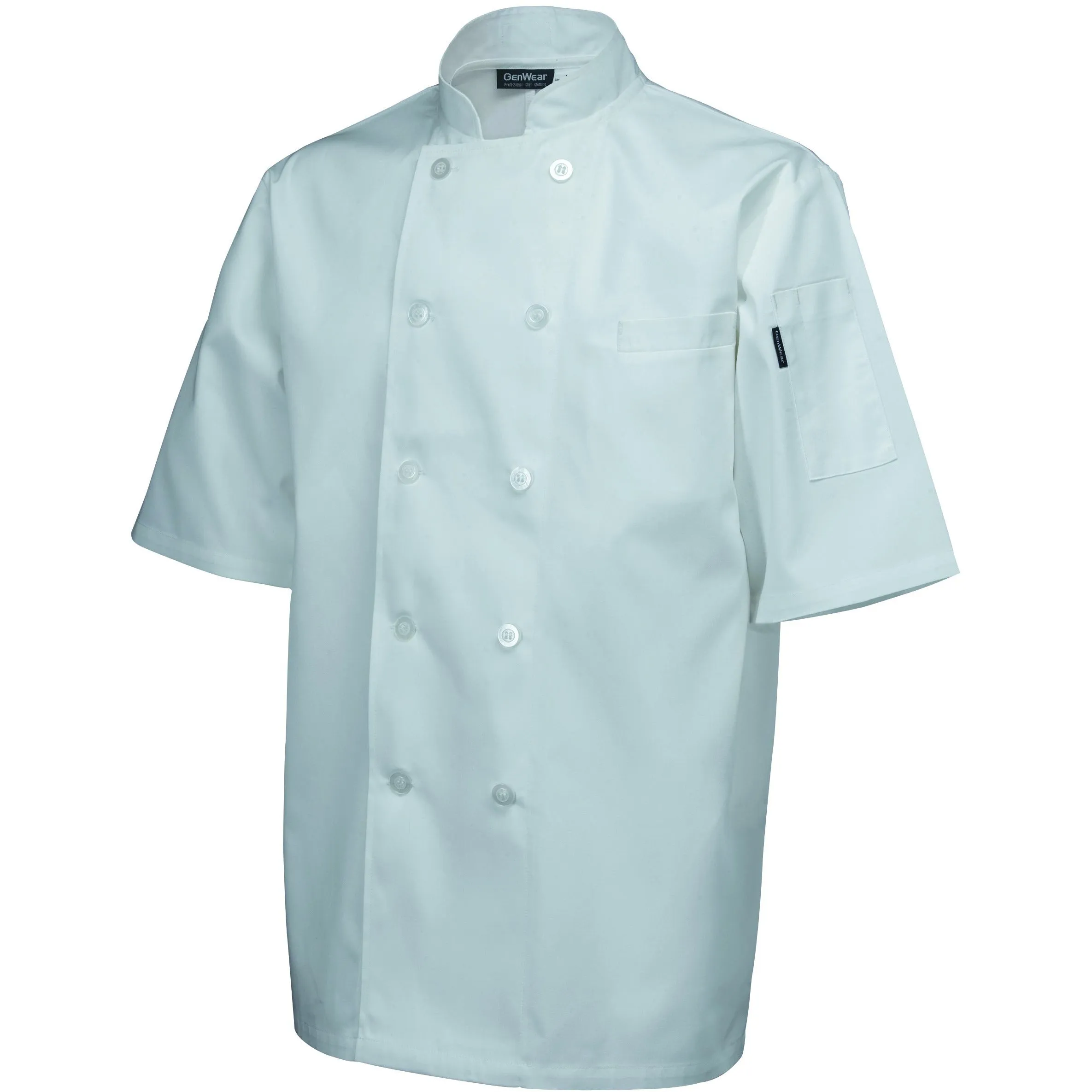 Standard Jacket Short Sleeve White S Size 36-38