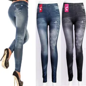 Stretchy Slim Leggings Fashion Skinny Butterfly/Stars Pants Denim