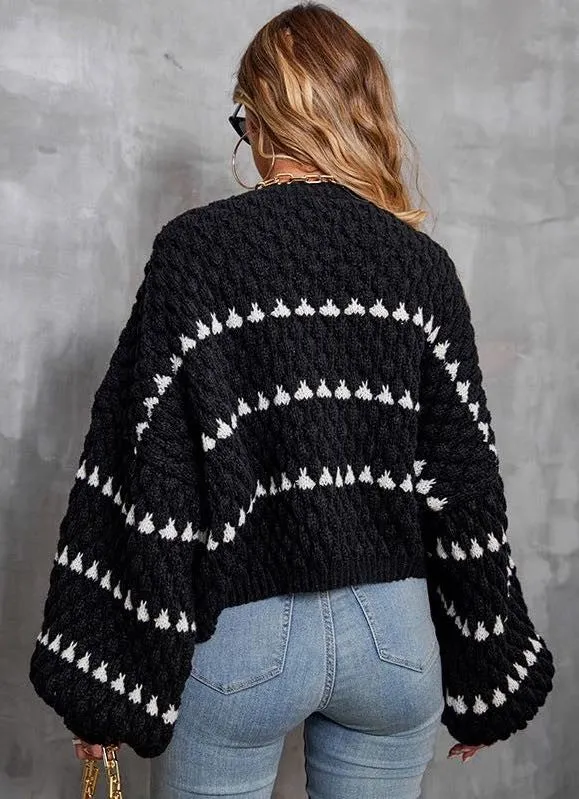 Stylish  Chunky Knit Sweater