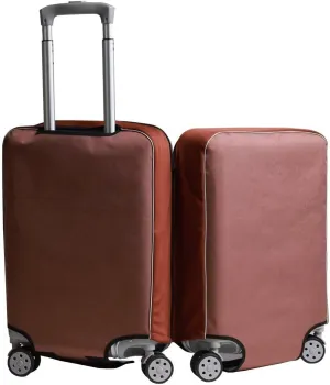 Suitcase Cover Luggage Protector, Durable,Easy Disassembly for Stress-Free Travel Experience for Tsa Approved Coffee[Without disassembly] 20inch