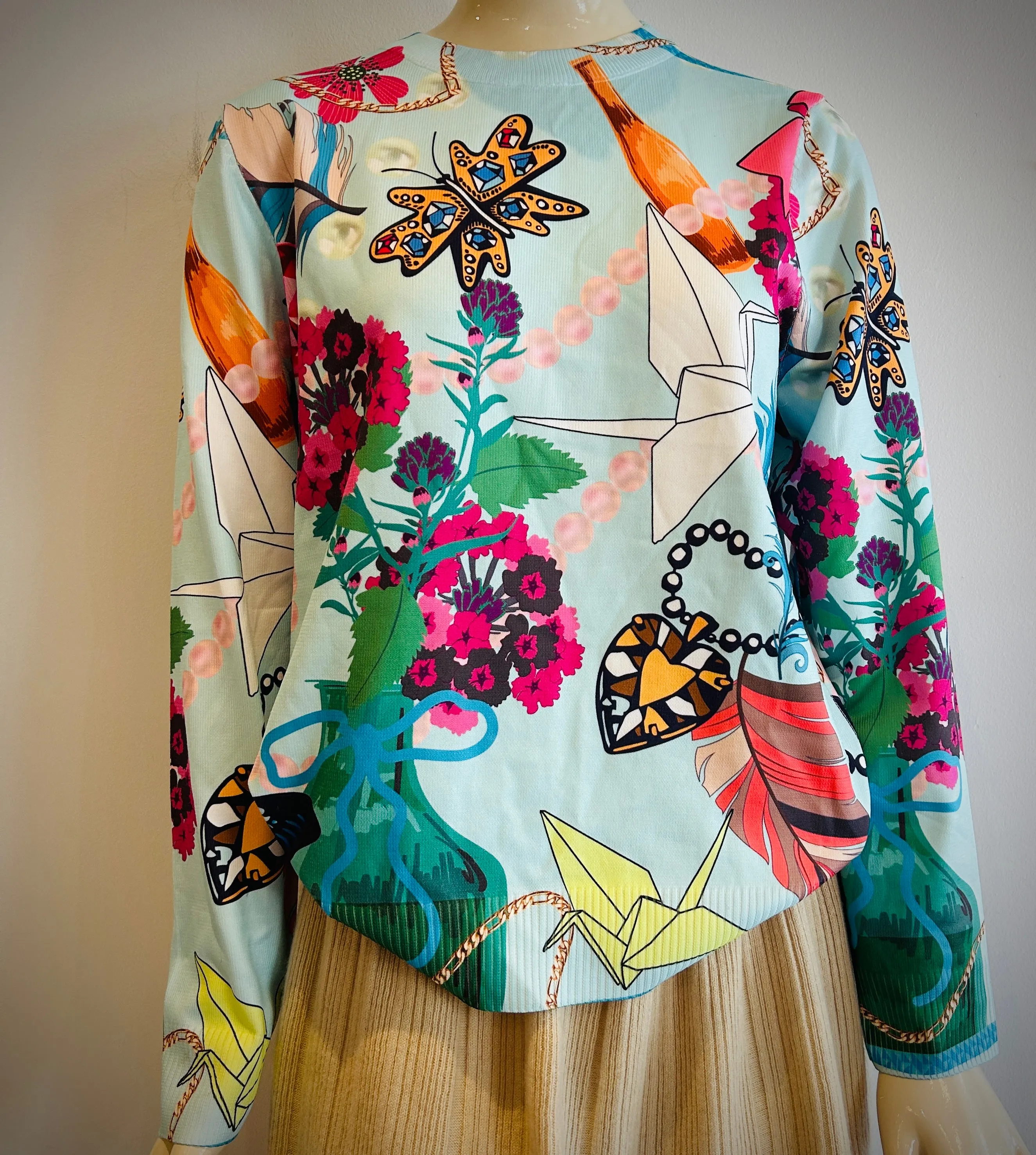 Summer Printed Sweaters April Sale 25% Off.  At Checkout Use Code April25