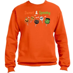 Sweet & Spooky Halloween Sweatshirt | Easy Ready-to-Press, Custom Cute Halloween Apparel