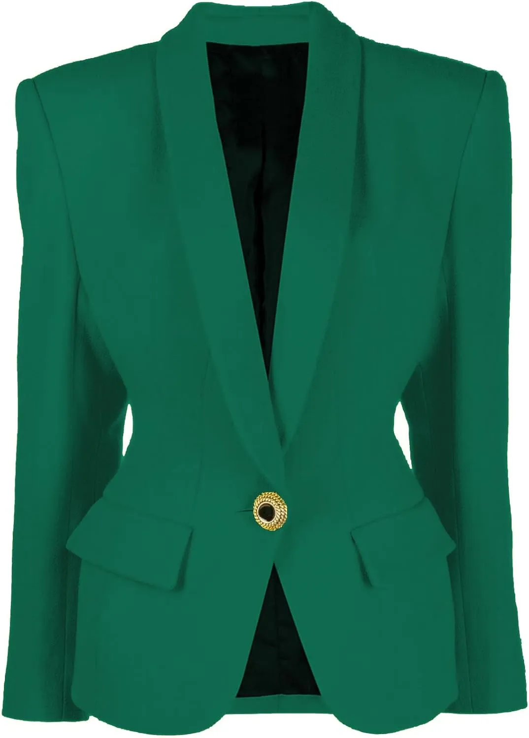Sxfashbrd Womens Casual Blazers Suit Slim Fit Front Open Jacket Long Sleeves Work Office Formal Blazer Party Jackets