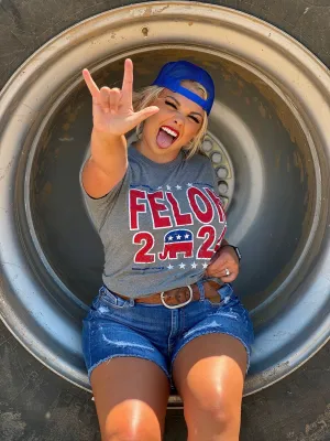 Texas True Threads Trump - Felon 2024 Tee