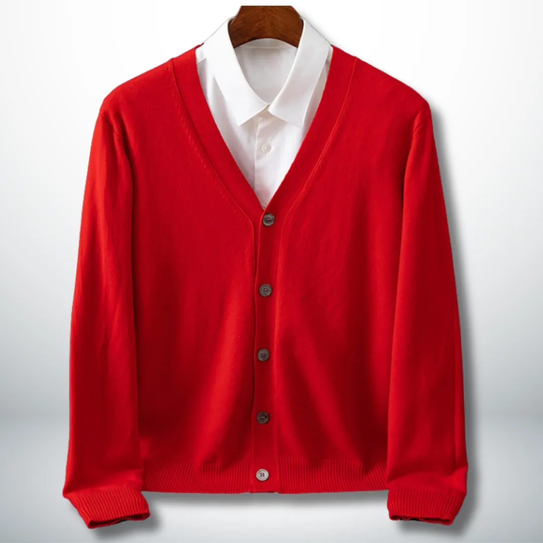 Thaddeus  Minimal & Elegant Men's Cardigan