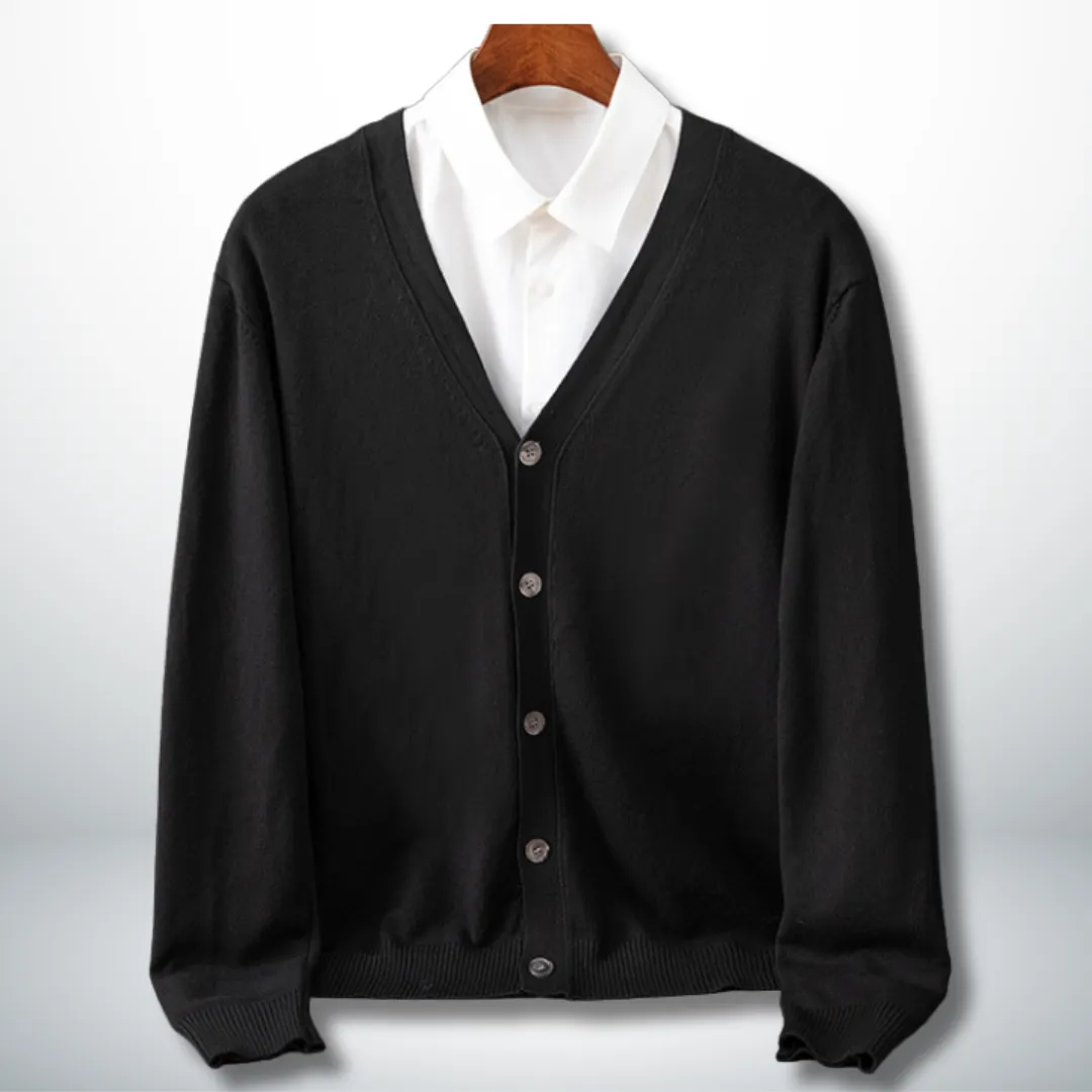 Thaddeus  Minimal & Elegant Men's Cardigan