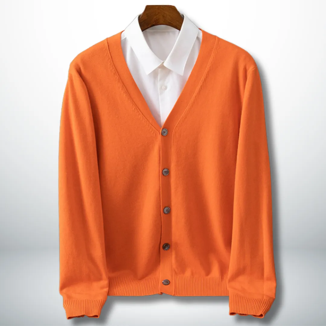 Thaddeus  Minimal & Elegant Men's Cardigan