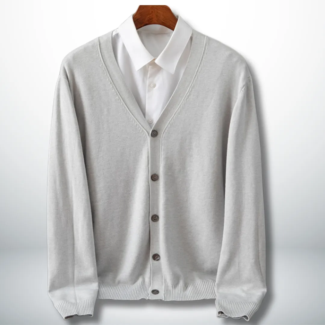 Thaddeus  Minimal & Elegant Men's Cardigan