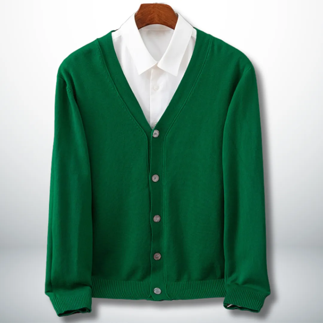 Thaddeus  Minimal & Elegant Men's Cardigan