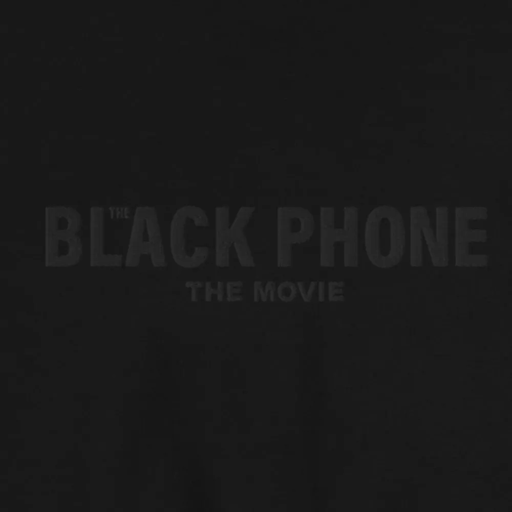 The Black Phone Embroidered Logo Hoodie