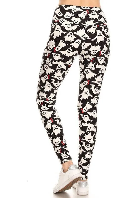 The Halloween Leggings: Stretchy Tummy Control Soft Leggings