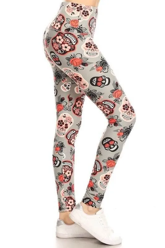 The Halloween Leggings: Stretchy Tummy Control Soft Leggings