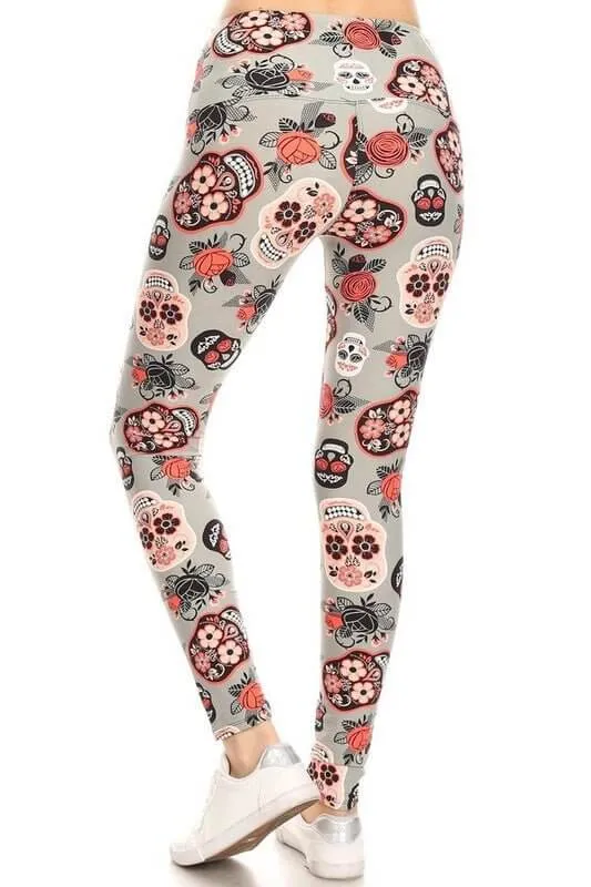 The Halloween Leggings: Stretchy Tummy Control Soft Leggings