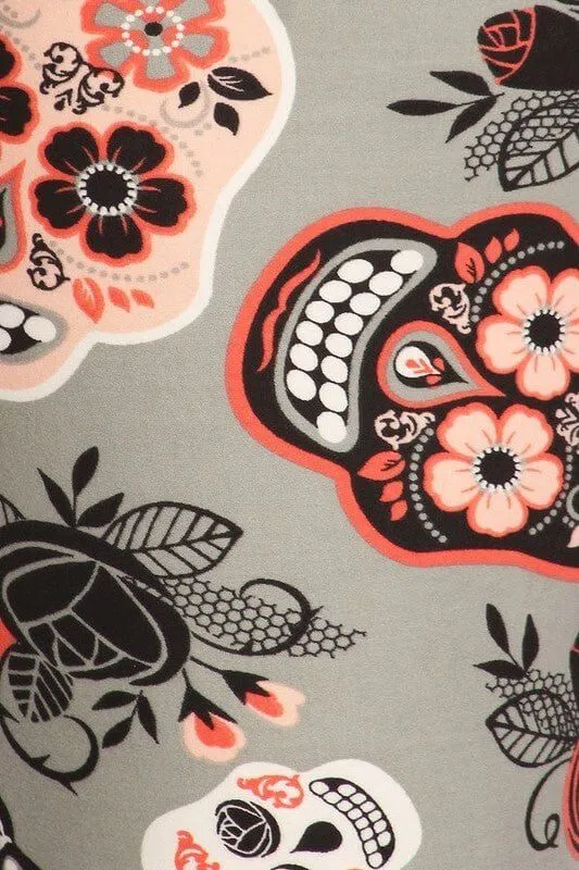 The Halloween Leggings: Stretchy Tummy Control Soft Leggings