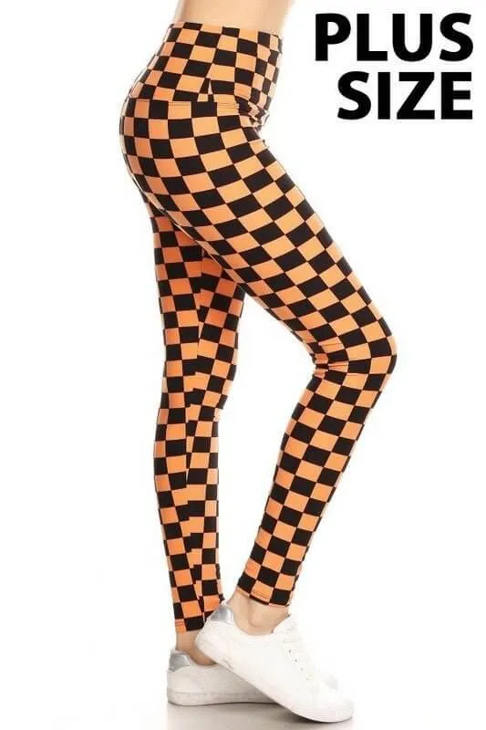 The Halloween Leggings: Stretchy Tummy Control Soft Leggings