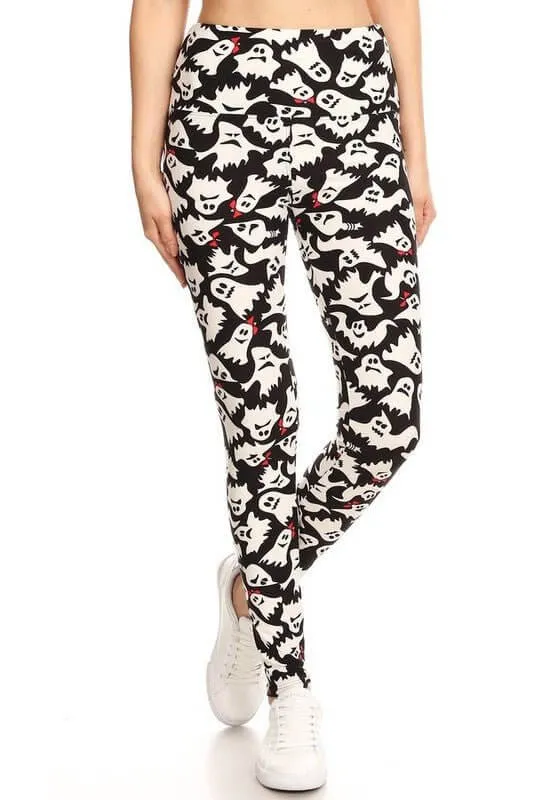 The Halloween Leggings: Stretchy Tummy Control Soft Leggings