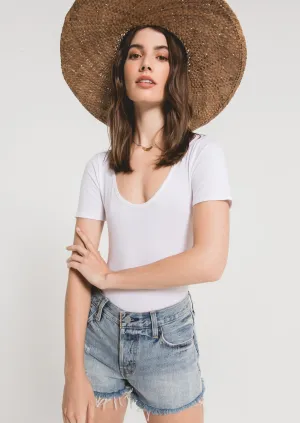 The Harlo Bodysuit | White