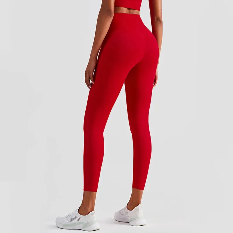 Women's Full-Length Fitness Leggings - 19 Colors, Comfortable Running and Yoga Pants
