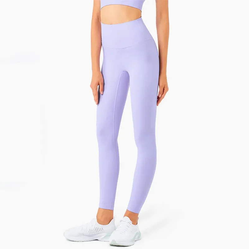 Women's Full-Length Fitness Leggings - 19 Colors, Comfortable Running and Yoga Pants
