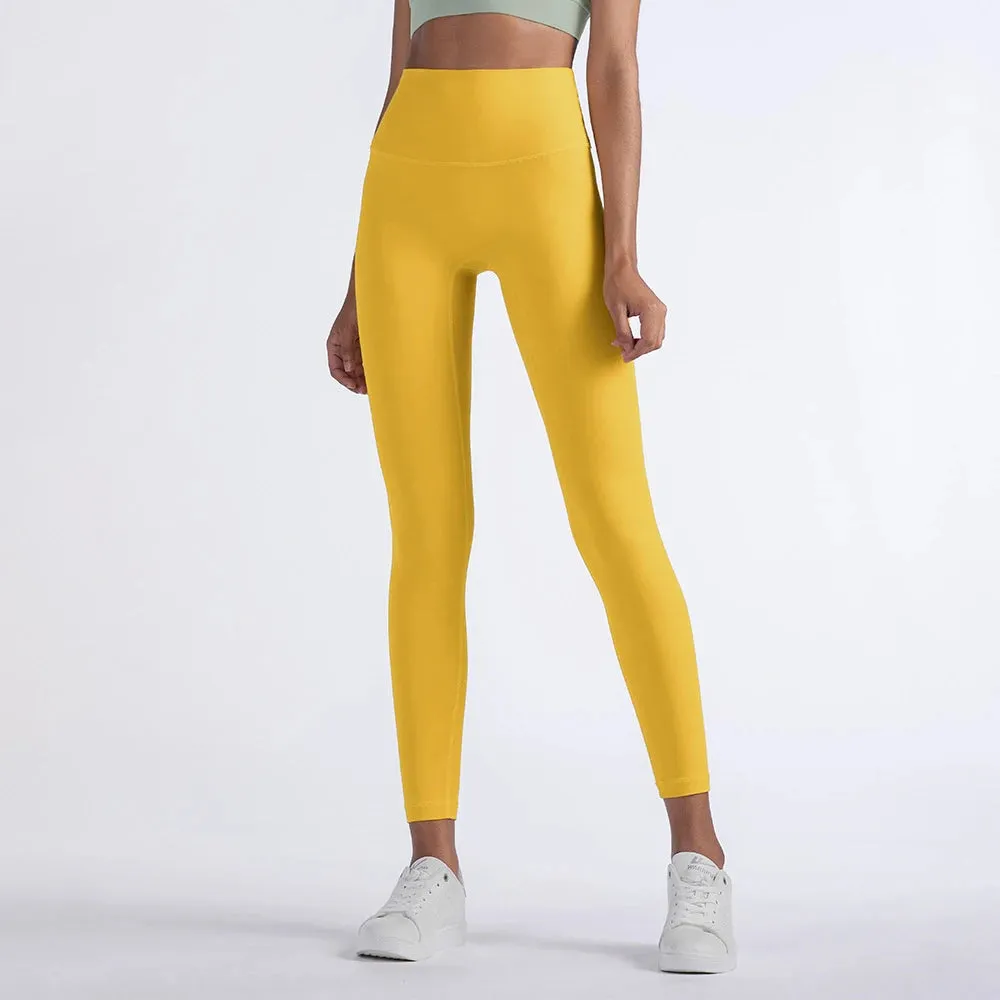 Women's Full-Length Fitness Leggings - 19 Colors, Comfortable Running and Yoga Pants