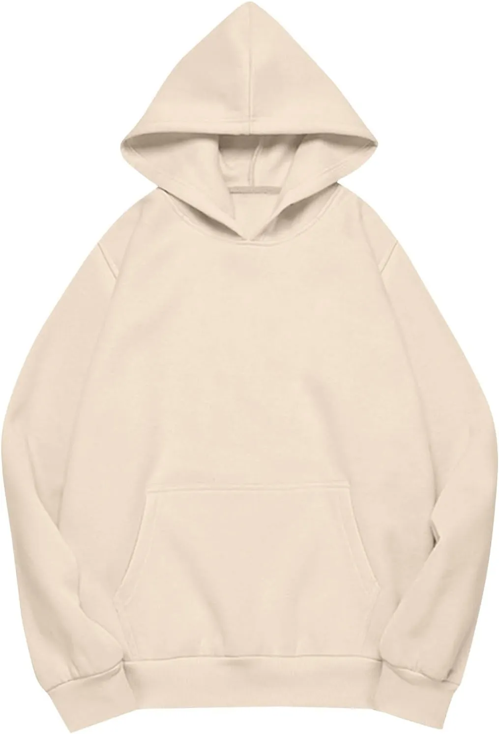 Womens Hoodies Pullover Fleece Lined Oversized Hooded Sweatshirts Teen Girls Sweaters Y2k Hoodie with Pockets