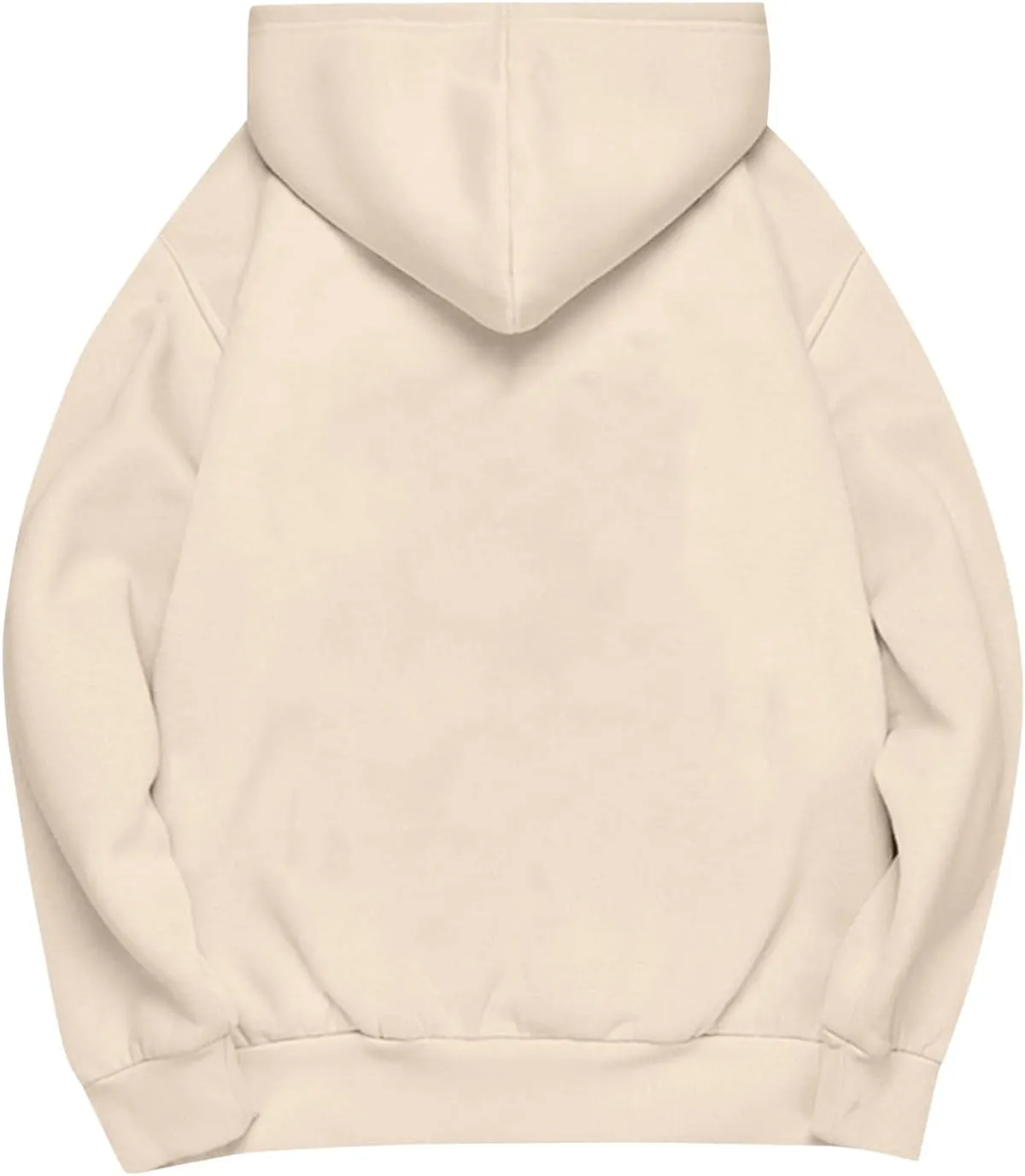 Womens Hoodies Pullover Fleece Lined Oversized Hooded Sweatshirts Teen Girls Sweaters Y2k Hoodie with Pockets