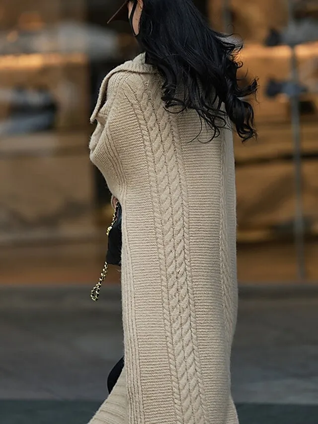 Women's Long Cardigan Sweater