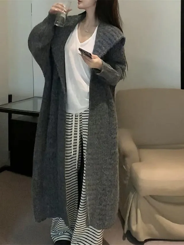 Women's Long Cardigan Sweater