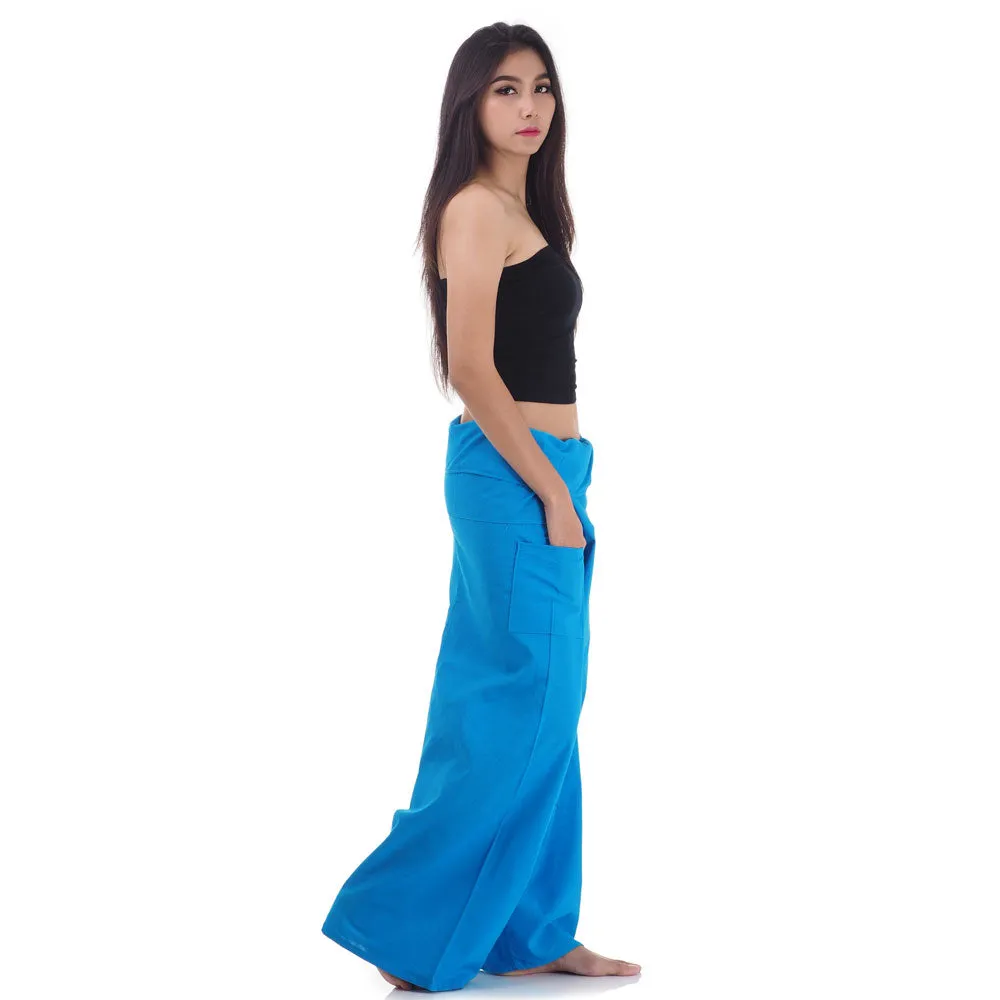 Women's Thai Fisherman Pants Oceanic Navy