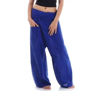 Women's Thai Fisherman Pants Oceanic Navy