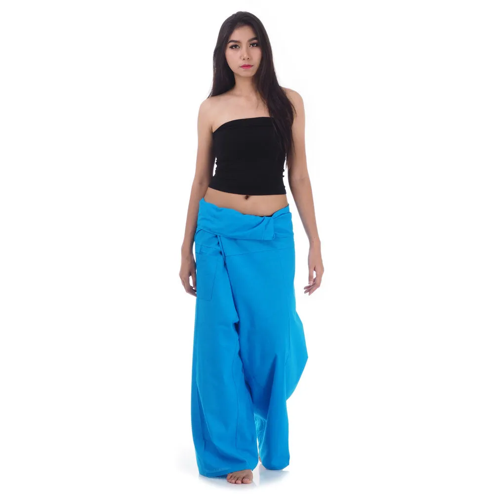 Women's Thai Fisherman Pants Oceanic Navy