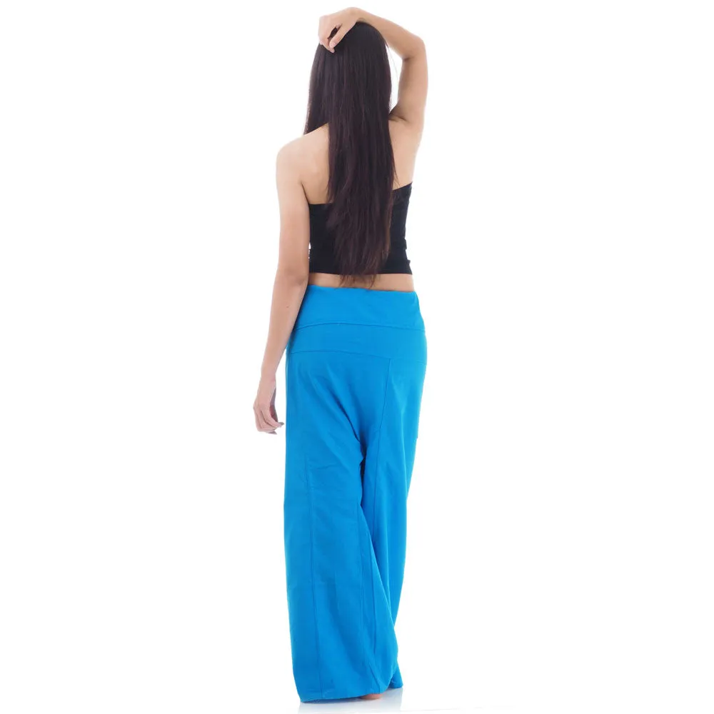 Women's Thai Fisherman Pants Oceanic Navy